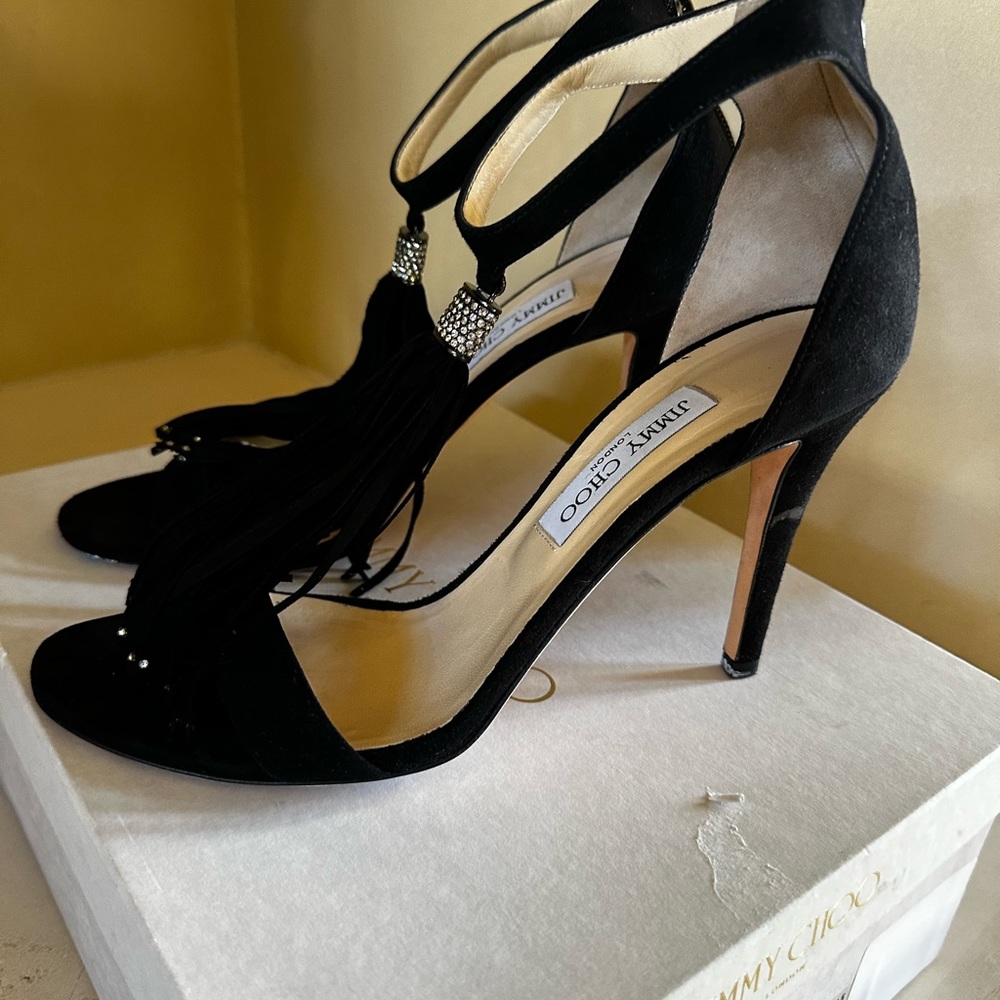 Jimmy Choo dress heals